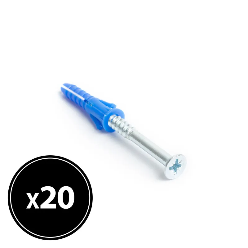 Tipli + csavar, 8x40mm, 20 db/csomag Korlátozott ajánlat