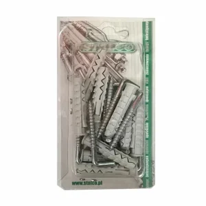 Utolsó esély Stalco tipli+egyenes kampó, 8x40mm+5x45mm, 9db