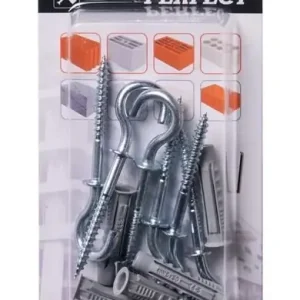 Stalco Perfect univerzális műanyag tipli mennyezeti kampóval, 6x4x36mm, 6db Biztonságos fizetés