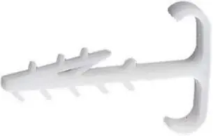 Olcsó Stalco lapos kábel rögzítő tipli, kétoldalas, méret:12, 60db