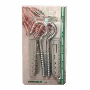 Expressz szállítás Stalco tipli+csillárkampó, 12x60mm+7x62mm, 2db