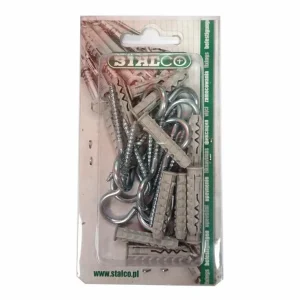 Stalco tipli+csillárkampó, 6x30mm+4x35mm, 12db Ajánlat