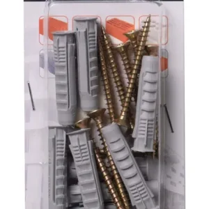 Stalco Perfect univerzális műanyag tipli csavarral, 6x4x40mm, 14db Ingyenes szállítás