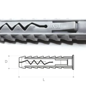 Stalco műanyag dübel, 6x30mm, 100db Utolsó esély