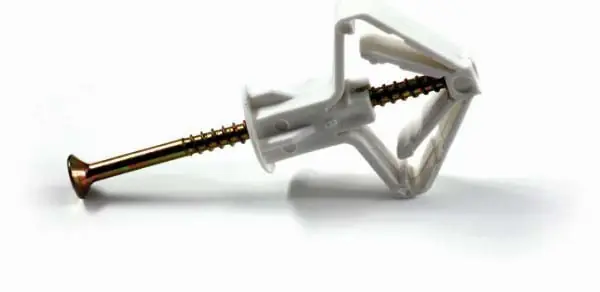 Stalco szárnyas tipli gipszkartonhoz, csavarral 10x3.5x60mm, 100db Kiárusítás