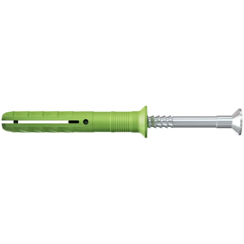 Ingyenes szállítás Fischer N Green beütődübel, süllyesztett fejű csavarral 6x60/30 S, 45db