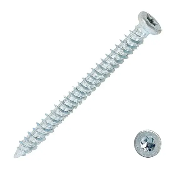 Süllyesztett fejű tokrögzítő csavar, horganyzott, 7.5x72mm Újdonság