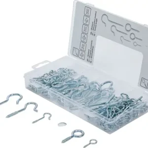 BGS-88180 Csavaros kampó készlet 142db Expressz szállítás