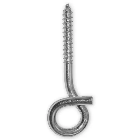 Alacsony ár Biztonsági hintahorog, famenetes, horganyzott 8x110mm