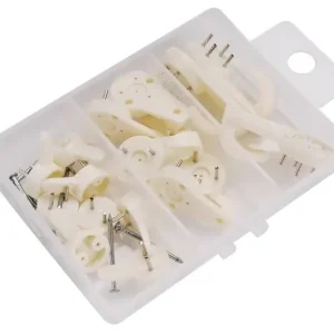 Legjobb ár Extol fali akasztó készlet képekhez, 22-40mm, 16db