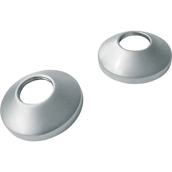 Falikorong csaptelepekhez, fényes króm 2db Csak ma