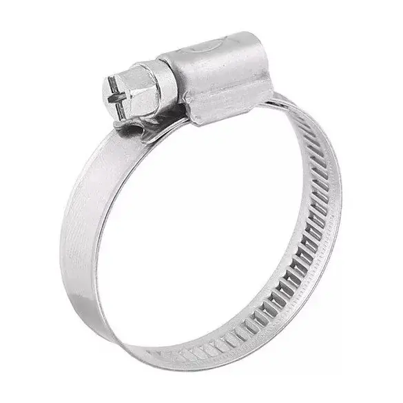 Tömlőbilincs, rozsdamentes, W2, 9mm, 20-32mm Kedvezmény