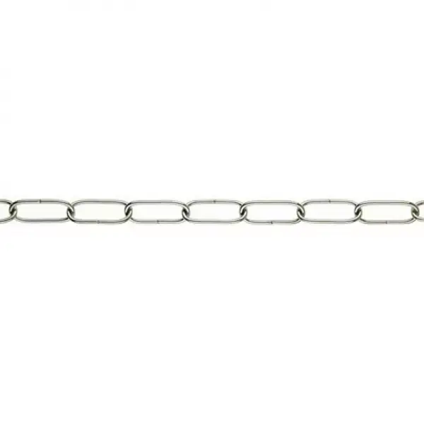 Legjobb ár Lapos díszlánc, D=2, nikkelezett