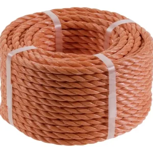 KWB háromszálú sodrott kötél, polipropilén, 6mm, 20m Kedvezmény