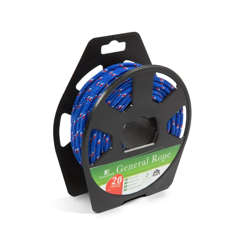 Prémium Általános kötél, piros/kék, 4mm, 20m