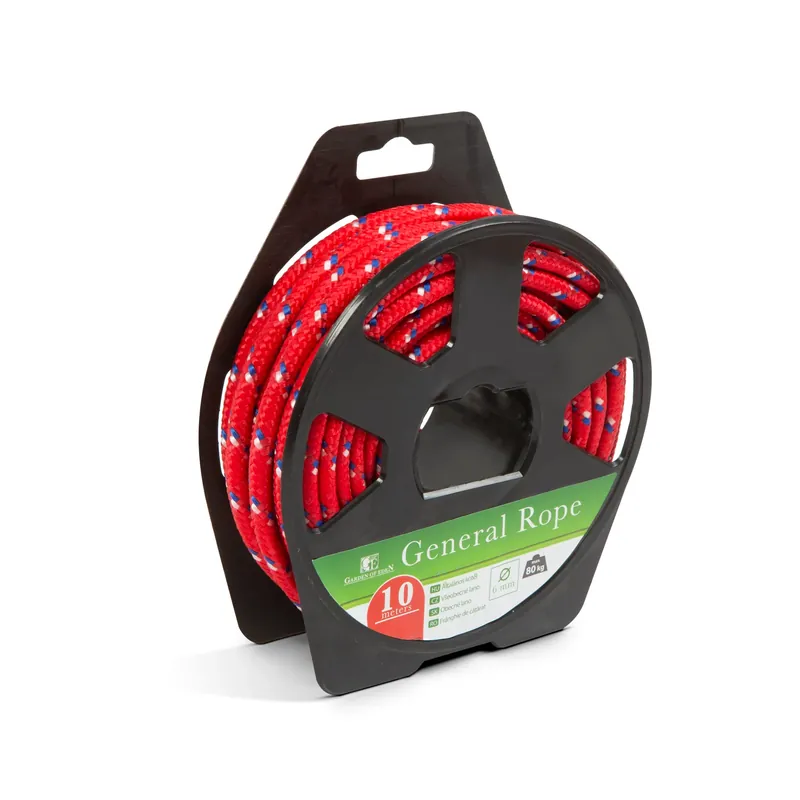 Alacsony ár Általános kötél, piros/kék, 6mm, 10m