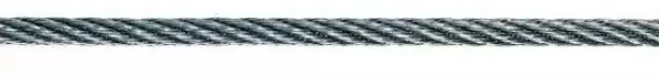 Drótkötél műanyag bevonattal, horganyzott, 2-3mm Prémium