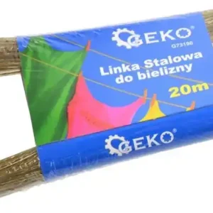 Utolsó esély Geko bevonatos acél szárítókötél, 2mm, 20m