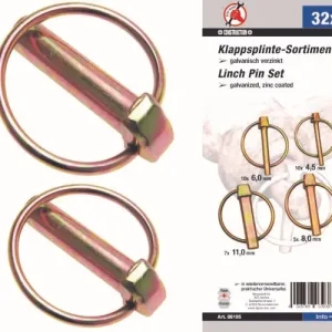 Gyors szállítás BGS-88195 Biztosító csap készlet (30db-os)