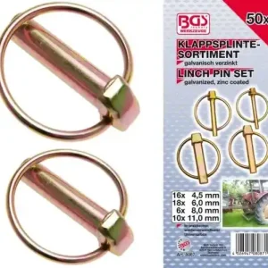 BGS-8087 Biztosító csap készlet 50-részes Ingyenes szállítás