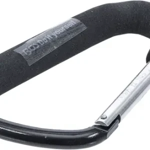 Kiváló minőség BGS-8077 JUMBO fűggesztő karabíner, 160mm 30 kg-ig