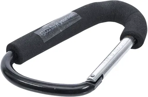 Kiváló minőség BGS-8077 JUMBO fűggesztő karabíner, 160mm 30 kg-ig