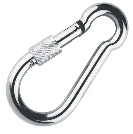 Karabiner, menetes, horganyzott, 6x60mm Kiárusítás