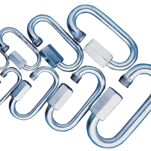 Utolsó esély Tracon karabiner, csavaros, acél, 4250N, 9mm