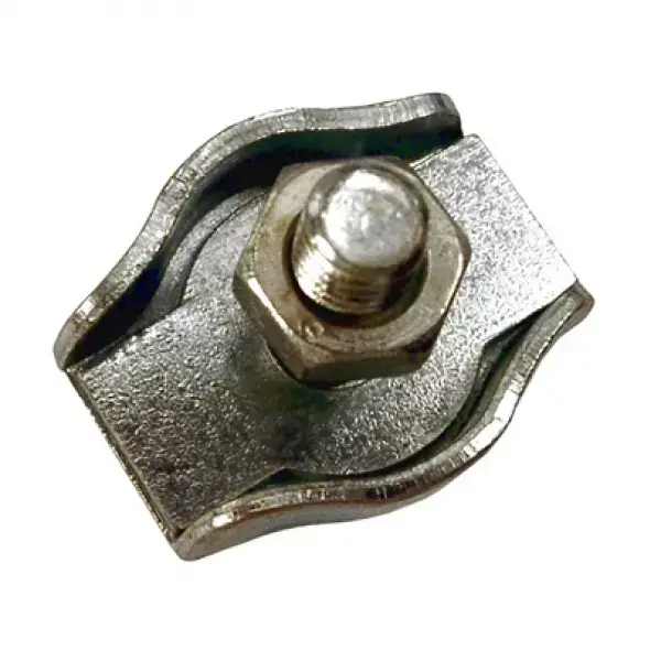 Kötélszorító, szimpla, horganyzott, 8mm Kedvezmény