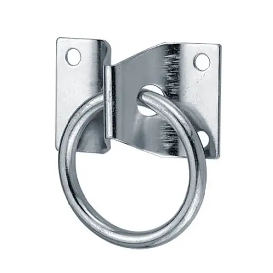 Kötélkarika talpas, horganyzott 7mm Expressz szállítás