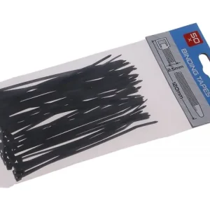 Expressz szállítás Festa kötöző, fekete, 120x2.5mm, 50db