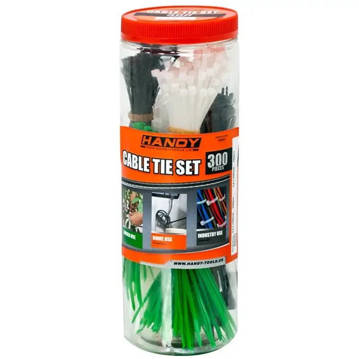 Csak ma Handy 05431 vezetékkötegelő szett, több méret, 300db, színes