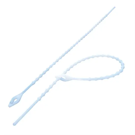 Gyöngyös kábelkötegelő, oldható 3.6x180mm, fehér (enyhén áttetsző) Legjobb ár