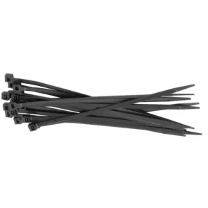 Stalco gyorskötöző, kábelkötegelő, fekete, 3.6x250mm, 100db Eredeti