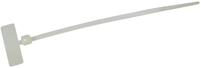 Tracon jelzőcímkés kábelkötegelő, 110x2.5mm, natúr, 100db Legjobb ár