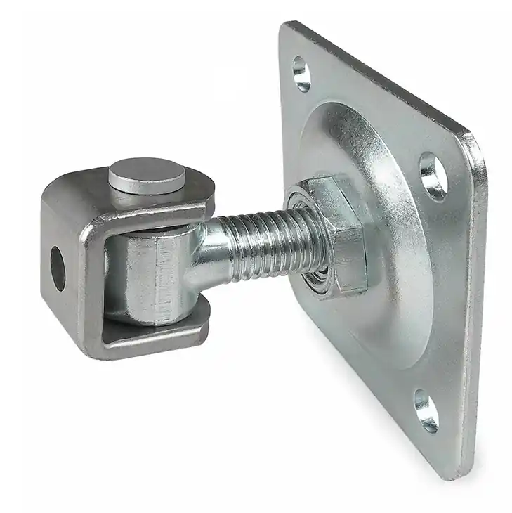 Állítható kapu forgáspont, talpas, M18 Pénzvisszafizetés