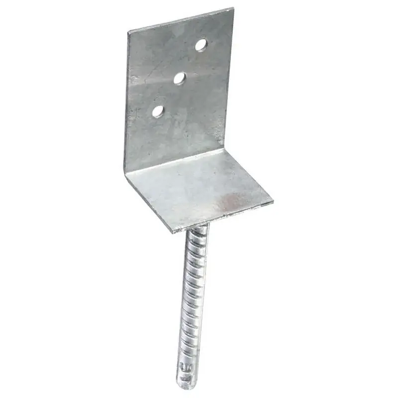 Oszloptartó L alakú, ZN horganyzott 80x90x130x200mm Kiváló minőség