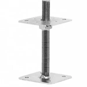 Alacsony ár Állítható oszloptartó, ZN horganyzott 100x100x200mm, M16