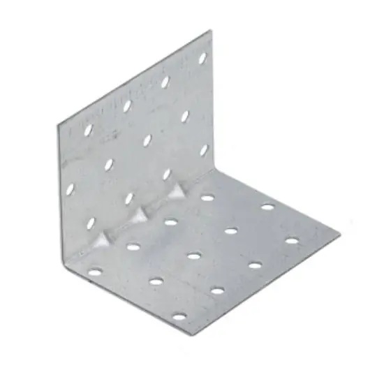 Gyors szállítás Sarokösszekötő lemez perf. erős., horganyzott, 60x60x80/1,5mm