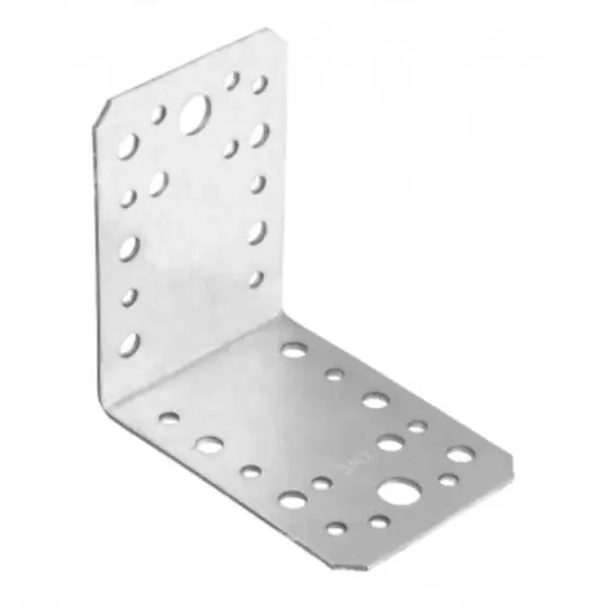 Sarokösszekötő lemez, horganyzott, 90x90x65/2,5mm Olcsó