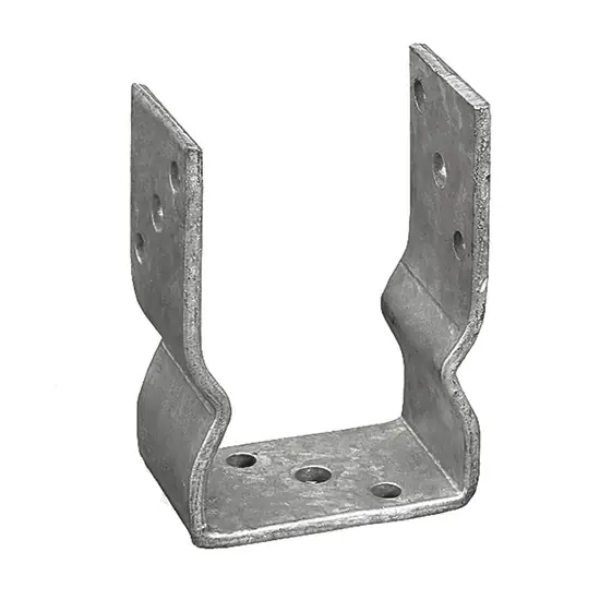 Autentikus Lecsavarozható oszloptalp "U", horganyzott, 101x60x120/5mm, (ET)