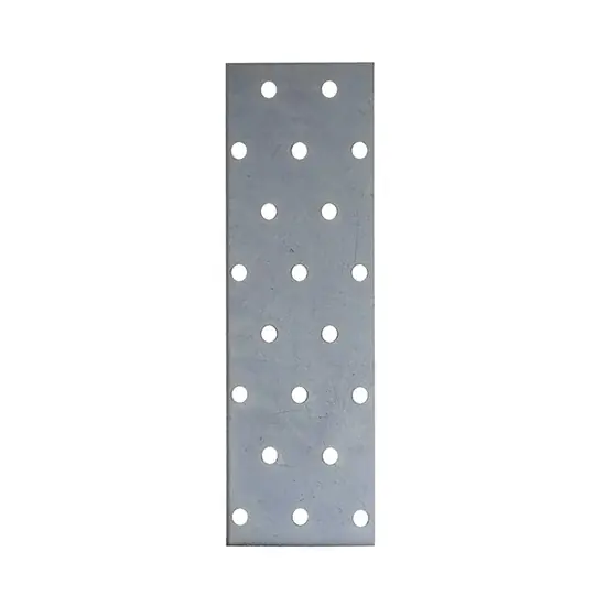 Perforált összekötő lemez, inox, 50x120x2.5mm Népszerű
