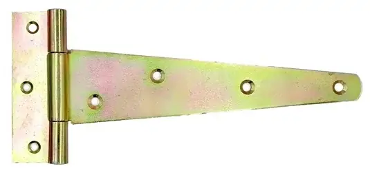 Prémium Csuklópánt, T, horganyzott, 20x5x11cm, 2.5mm