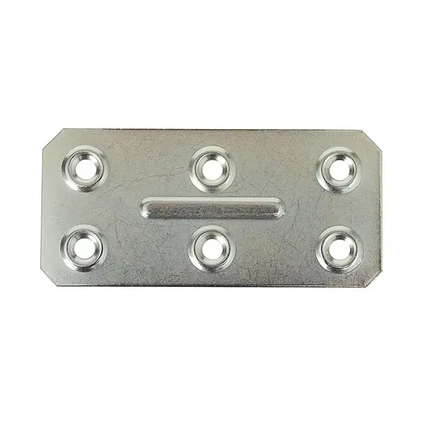 Összekötő lemez, horganyzott, 86x40x1mm Autentikus