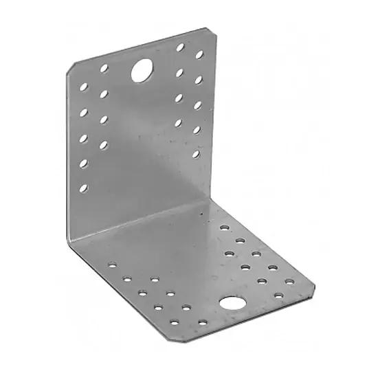 Kiváló minőség Sarokösszekötő lemez, horganyzott, 105x105x90x2.5mm