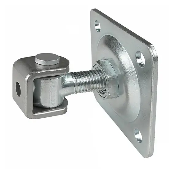 Állítható forgáspont, talpas, M18, 90x90mm, ET Alacsony ár