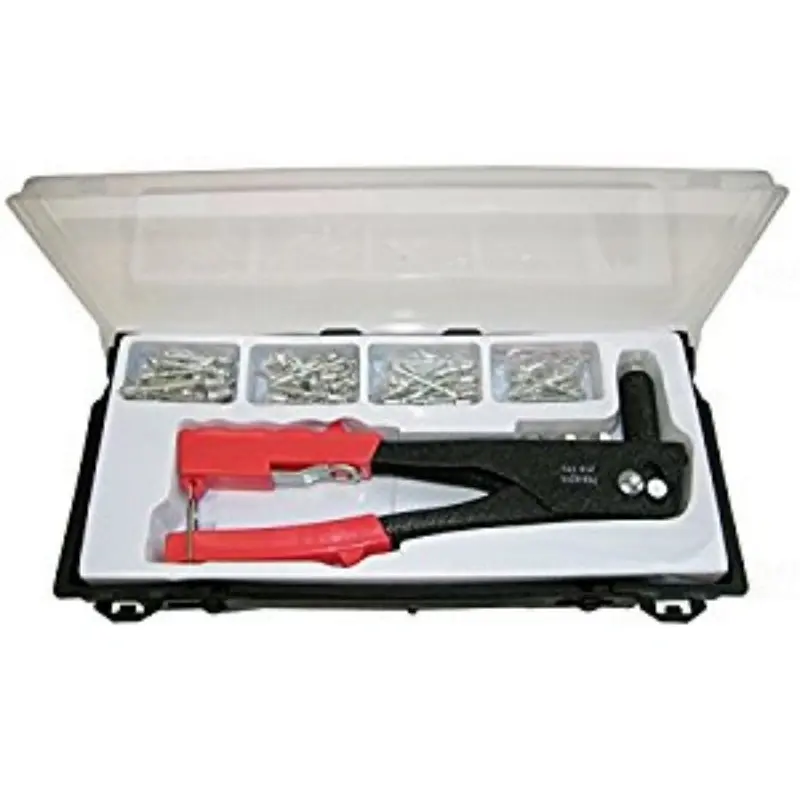 Újdonság HAUPA 210776 Popszegecselő készlet, müa. dobozban (fogó+ 100 db szegecs-alátétek)