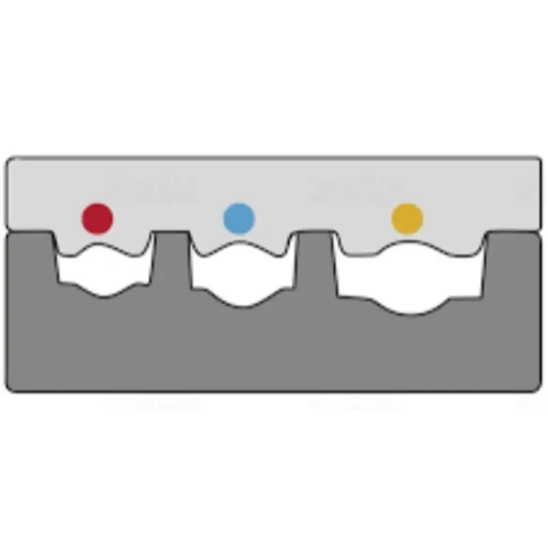 HAUPA 210761/E présbetét 0,5-6 mm2 (ovális) Autentikus