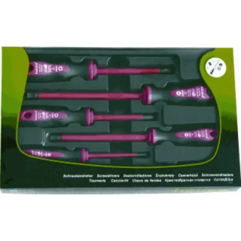 HAUPA 101999/PZ csavarhúzó készlet PZ 6db-os1000V-os (VDE) Kiváló minőség