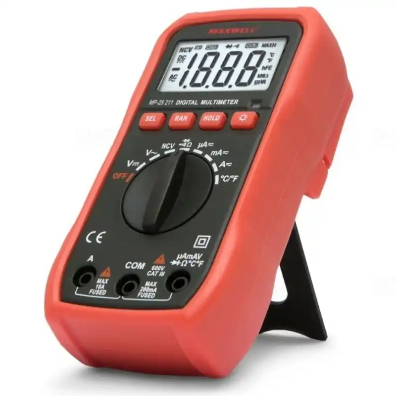Akció Multiméter MP-25211 Maxwell digitális